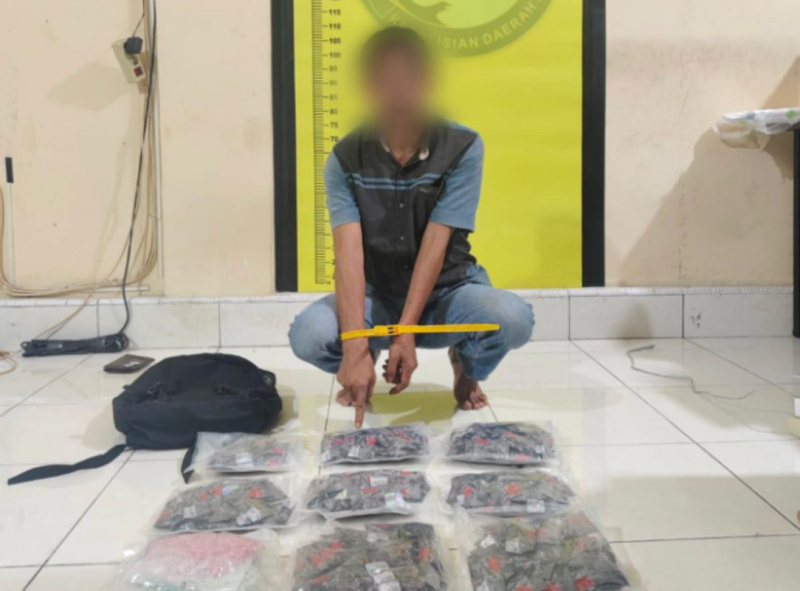 Polda Riau Gagalkan Peredaran Narkotika di Perbatasan, Dua Tersangka Ditangkap